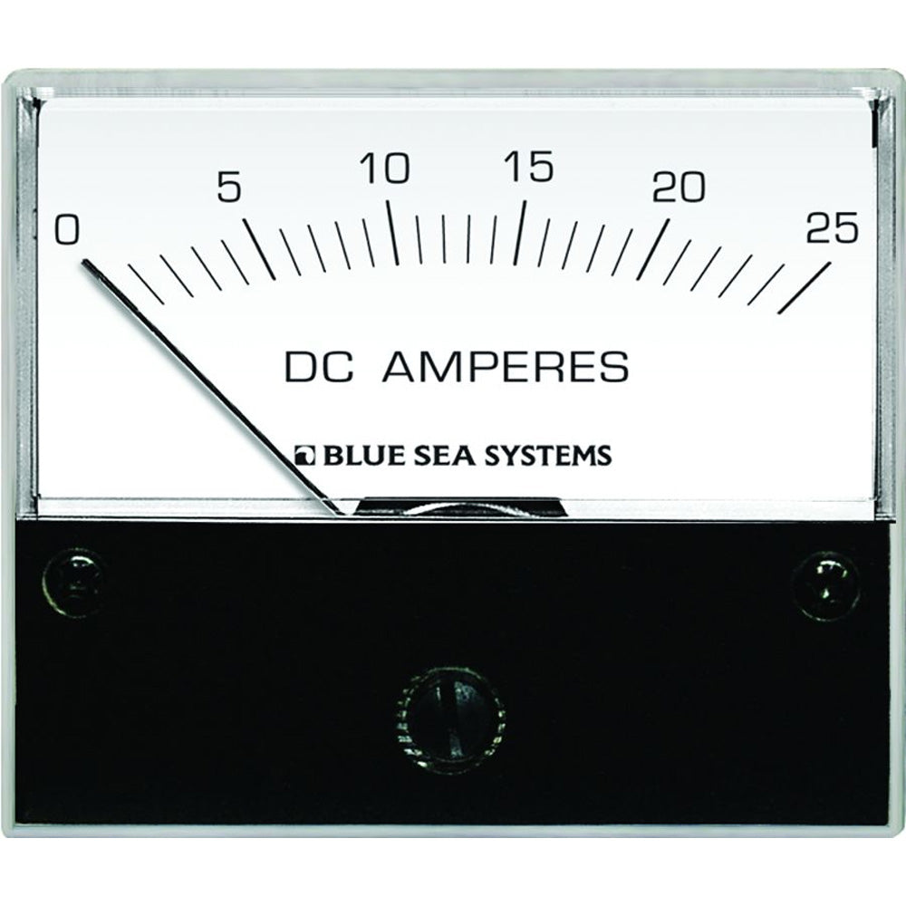 Blue Sea 8005 DC Analog Ammeter - 2-3/4" Face, 0-25 Amperes DC [8005] - First Stop Marine