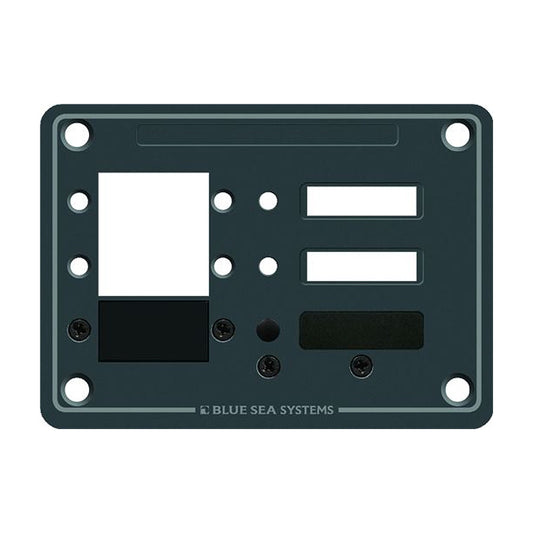 Blue Sea 8088 3 Position DC C-Series Panel - Blank [8088] - First Stop Marine