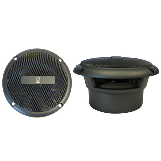 Poly-Planar MA-3013 3" 60 Watt Round Component Speakers - Gray [MA3013G] - First Stop Marine