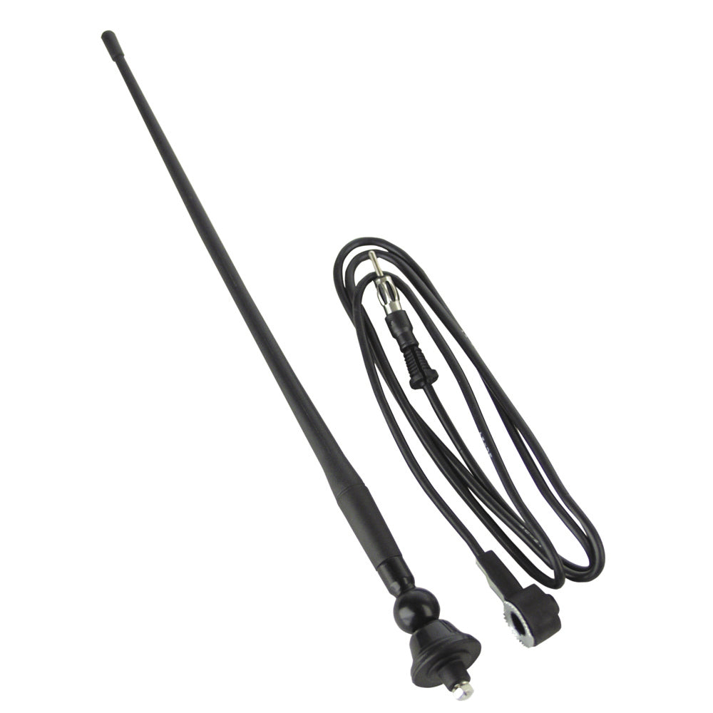 Boss Audio MRANT12 AM/FM Rubber Antenna - Black [MRANT12] - First Stop Marine