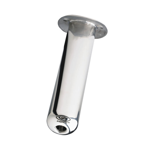 C.E. Smith Flush Mount Rod Holder - 0 Degree 10-1/2" Deep [53680CA] - First Stop Marine