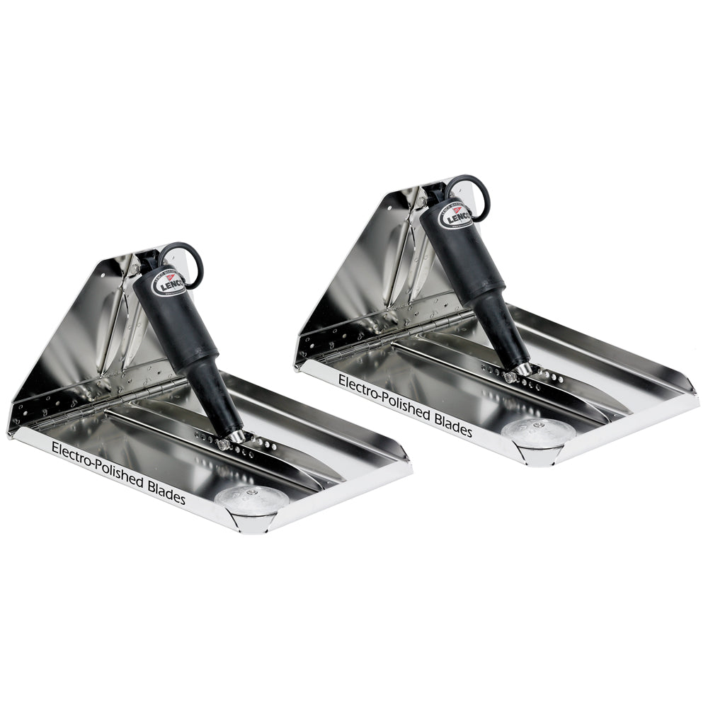 Lenco 18" x 14" Heavy Duty Performance Trim Tab Kit w/o     Switch Kit 12V [15044-101] - First Stop Marine