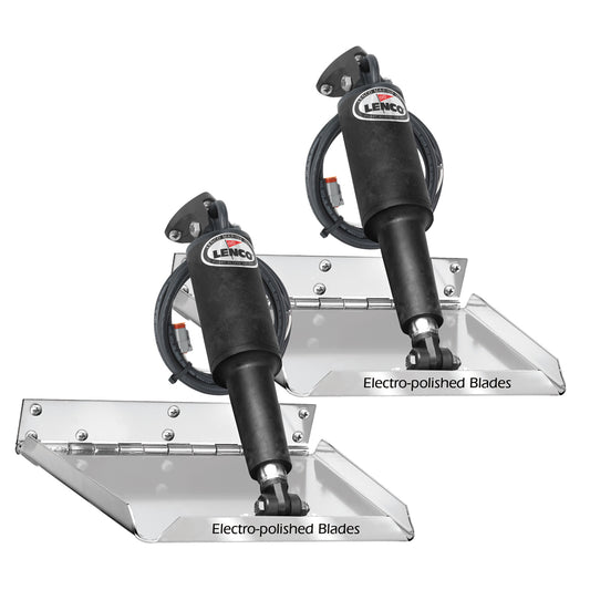 Lenco 18" x 14" Standard Performance Trim Tab Kit w/o       Switch Kit 12V [15040-101] - First Stop Marine