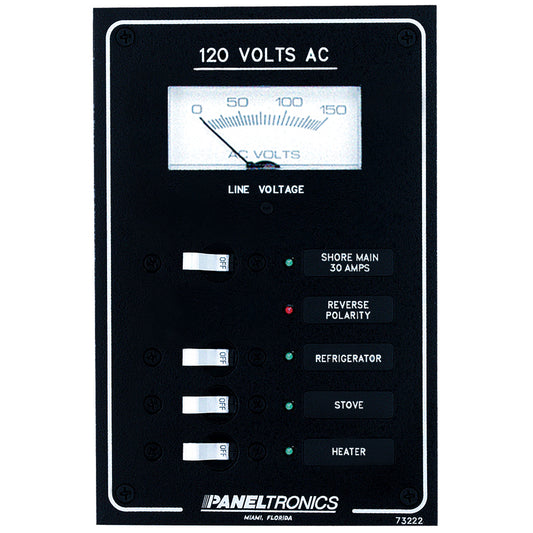 Paneltronics Standard AC 3 Position Breaker Panel & Main [9972322B] - First Stop Marine