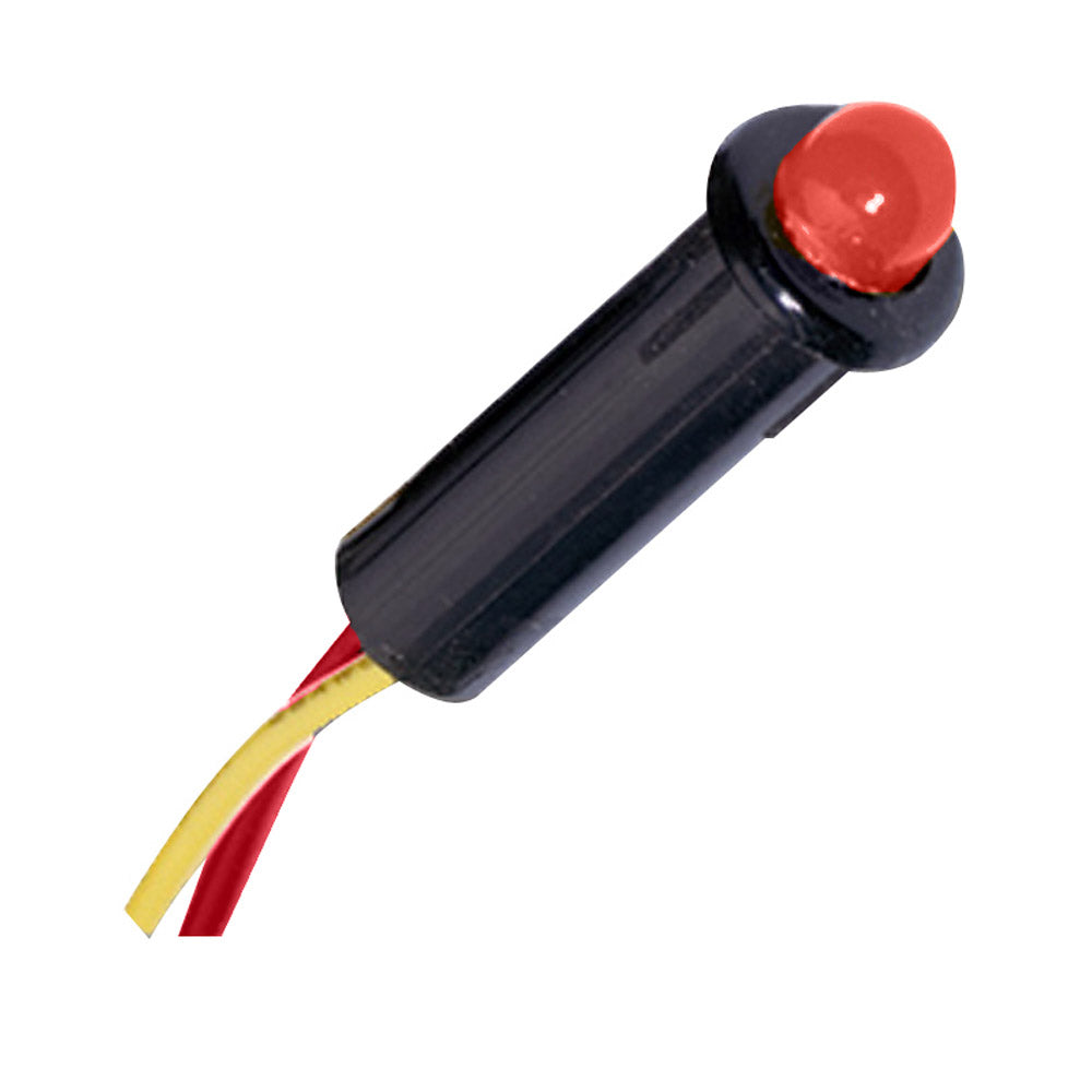 Paneltronics LED Indicator Light - Red - 240 VAC - 1/4" [048-028] - First Stop Marine