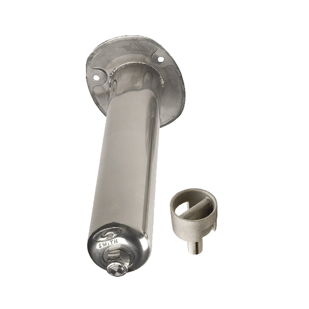 C.E. Smith Stainless Steel Flush Mount Rod Holder - 0 Degree [53680SA] - First Stop Marine