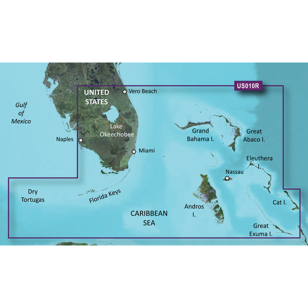 Garmin BlueChart g3 Vision HD - VUS010R - Southeast Florida - microSD/SD [010-C0711-00] - First Stop Marine