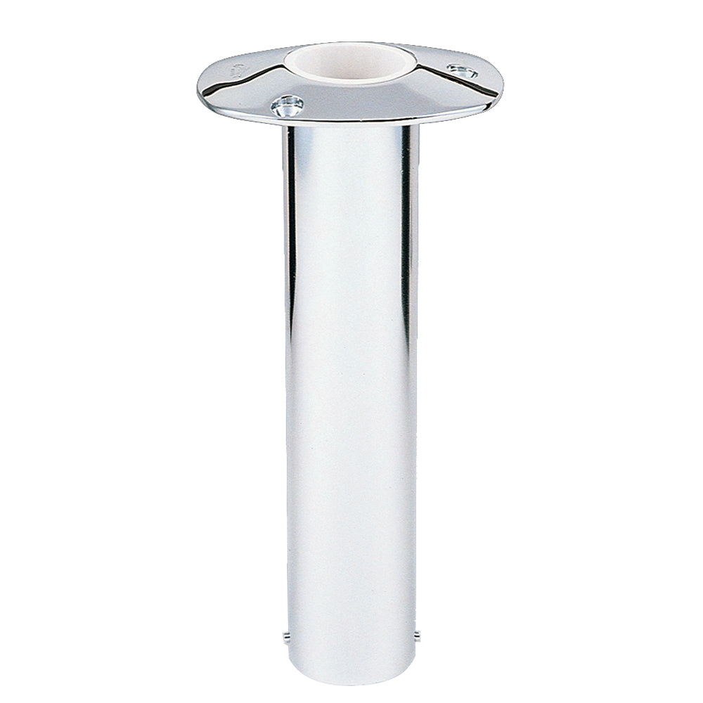 Lee's 0 Degree Stainless Steel Flush Mount Rod Holder - 2" O.D. [RH527VS] - First Stop Marine