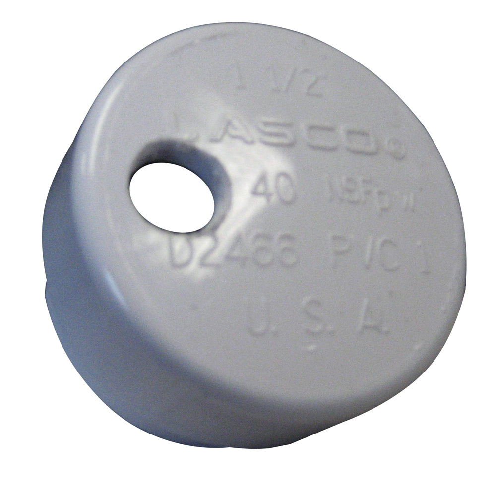 Lee's PVC Drain Cap f/Heavy Rod Holders 1/4" NPT [RH5999-0003] - First Stop Marine