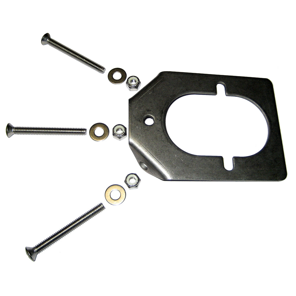 Lee's Stainless Steel Backing Plate f/Medium Rod Holders [RH5931] - First Stop Marine