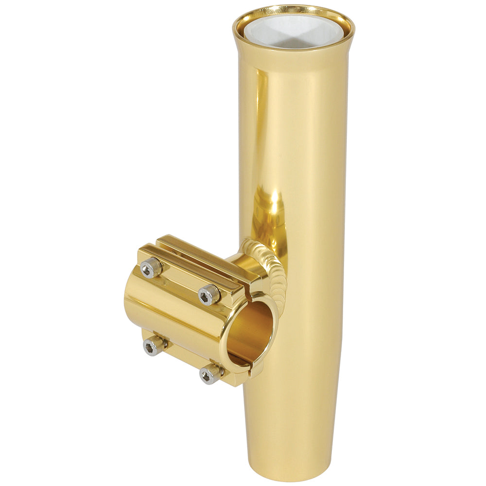 Lee's Clamp-On Rod Holder - Gold Aluminum - Horizontal Mount - Fits 1.315" O.D. Pipe [RA5202GL] - First Stop Marine