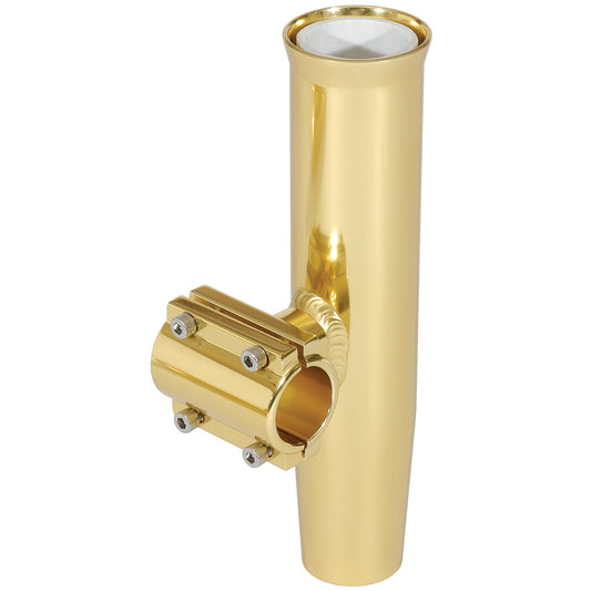Lee's Clamp-On Rod Holder - Gold Aluminum - Horizontal Mount - Fits 1.315" O.D. Pipe [RA5202GL] - First Stop Marine