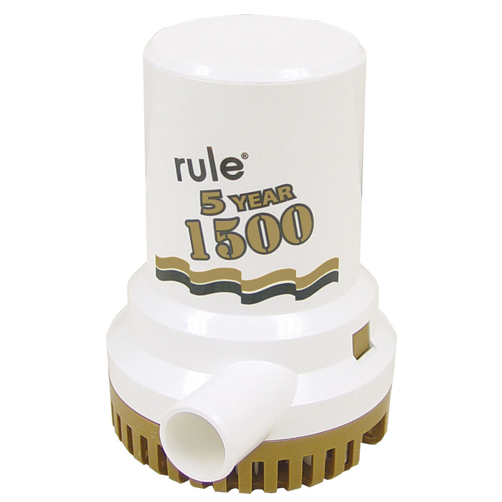 Rule 1500 G.P.H. "Gold Series" Bilge Pump [04] - First Stop Marine