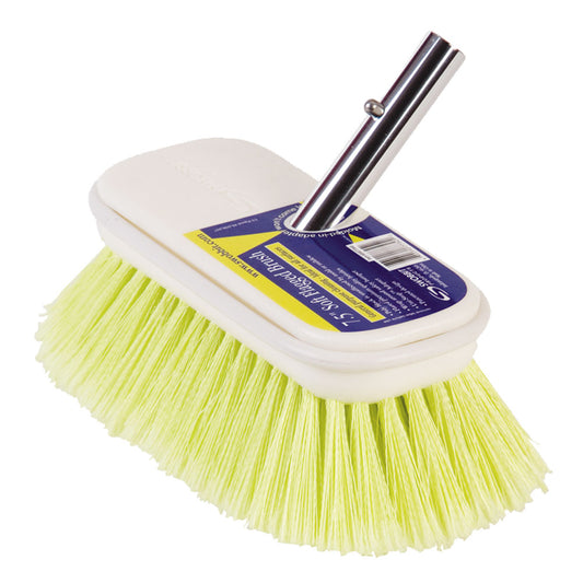 Swobbit 7.5" Soft Flagged Brush - Yellow [SW77345] - First Stop Marine