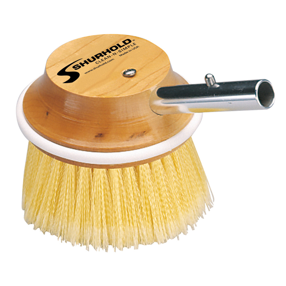 Shurhold 5" Round Polystyrene Soft Brush f/ Windows, Hulls, & Wheels [50] - First Stop Marine