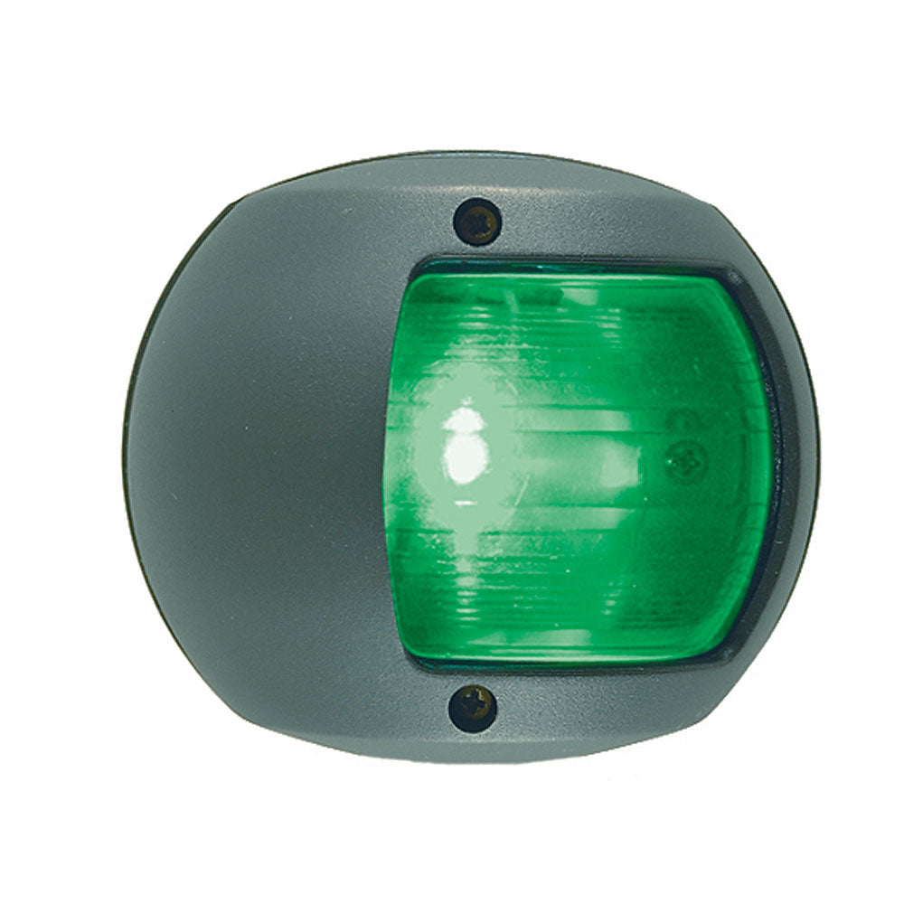 Perko LED Side Light - Green - 12V - Black Plastic Housing [0170BSDDP3] - First Stop Marine