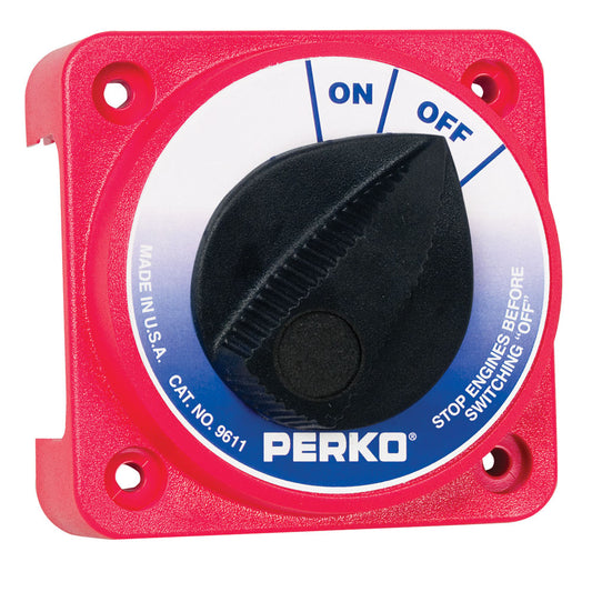 Perko 9611DP Compact Medium Duty Main Battery Disconnect Switch [9611DP] - First Stop Marine