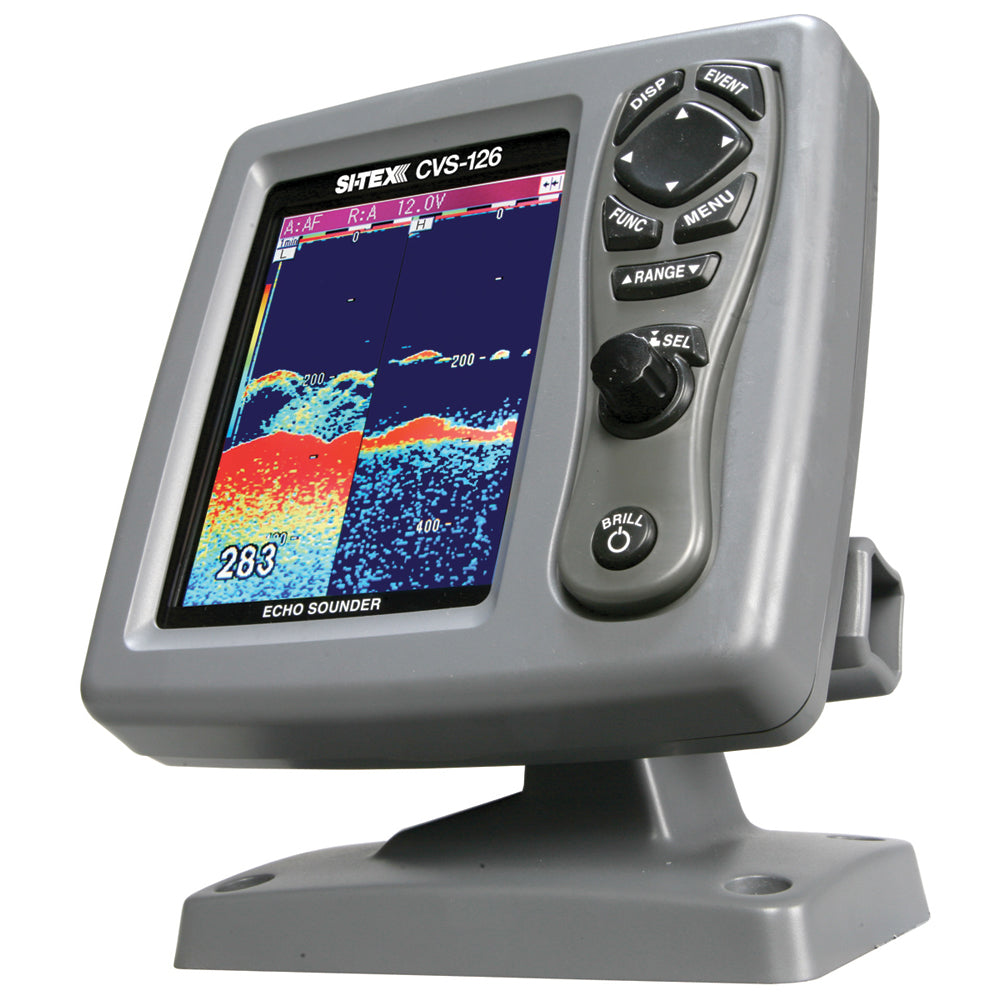 SI-TEX CVS-126 Dual Frequency Color Echo Sounder [CVS-126] - First Stop Marine