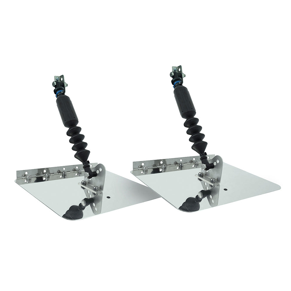 Nauticus ST1290-60 Smart Tab Trim Tabs 12 X 9 f/ 12-18' Boats w/60-150 HP [ST1290-60] - First Stop Marine