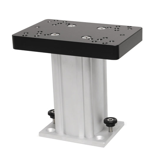 Cannon Aluminum Fixed Base Downrigger Pedestal - 6" [1904031] - First Stop Marine