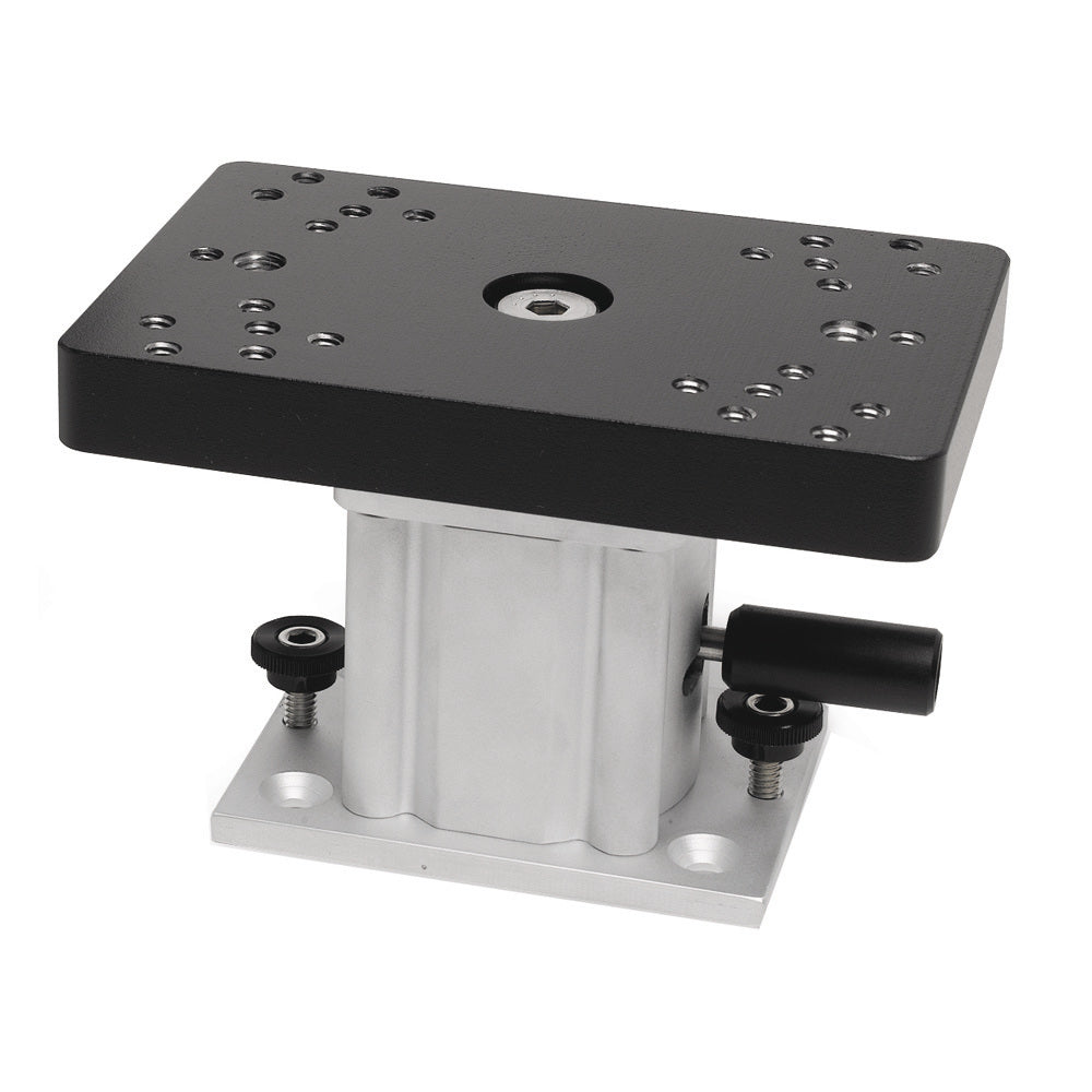 Cannon Aluminum Swivel Base Downrigger Pedestal - 4" [1904032] - First Stop Marine