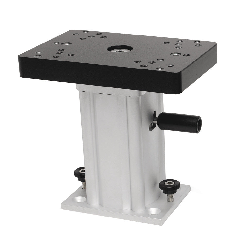 Cannon Aluminum Swivel Base Downrigger Pedestal - 6" [1904033] - First Stop Marine