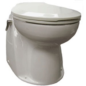 Raritan Atlantes Freedom w/Vortex-Vac - Household Style - White - Wall Switch - Integral Pump - 12V [AVHWR01201] - First Stop Marine