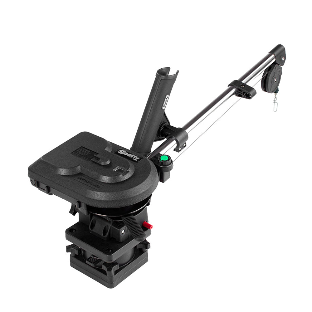 Scotty 1101 Depthpower 30" Electric Downrigger w/Rod Holder & Swivel Base [1101] - First Stop Marine