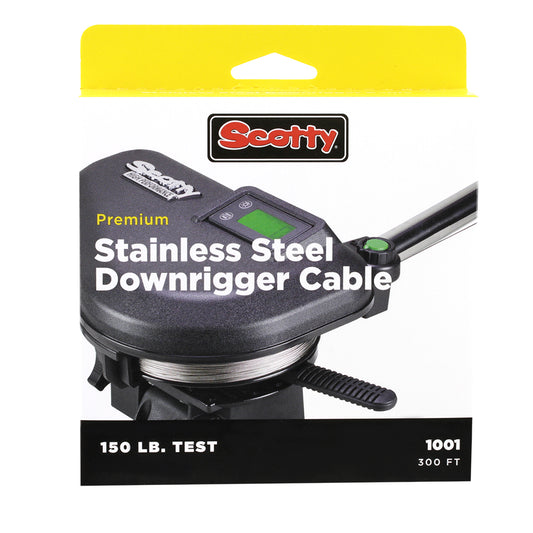 Scotty 200ft Premium Stainless Steel Replacement Cable [1000K] - First Stop Marine