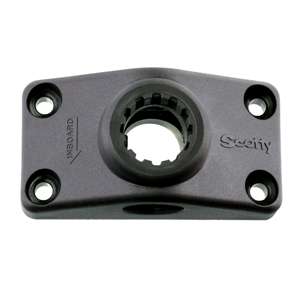 Scotty 241 Combination Side or Deck Mount - Black [241-BK] - First Stop Marine