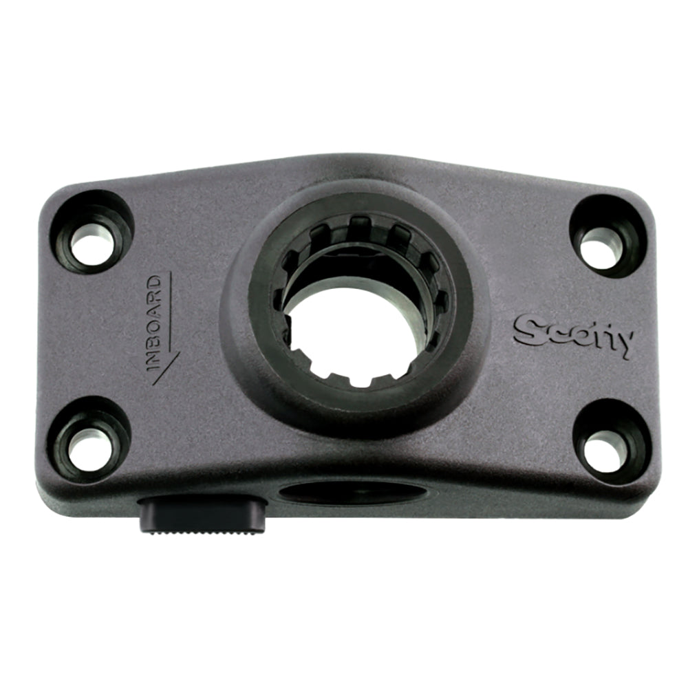 Scotty 241 Locking Combination Side or Deck Mount - Black [241L-BK] - First Stop Marine