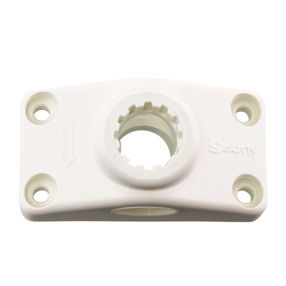 Scotty Combination Side / Deck Mount - White [241-WH] - First Stop Marine