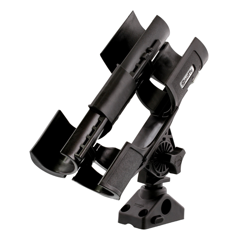 Scotty ORCA Rod Holder w/241L Side/Deck Mount [400-BK] - First Stop Marine