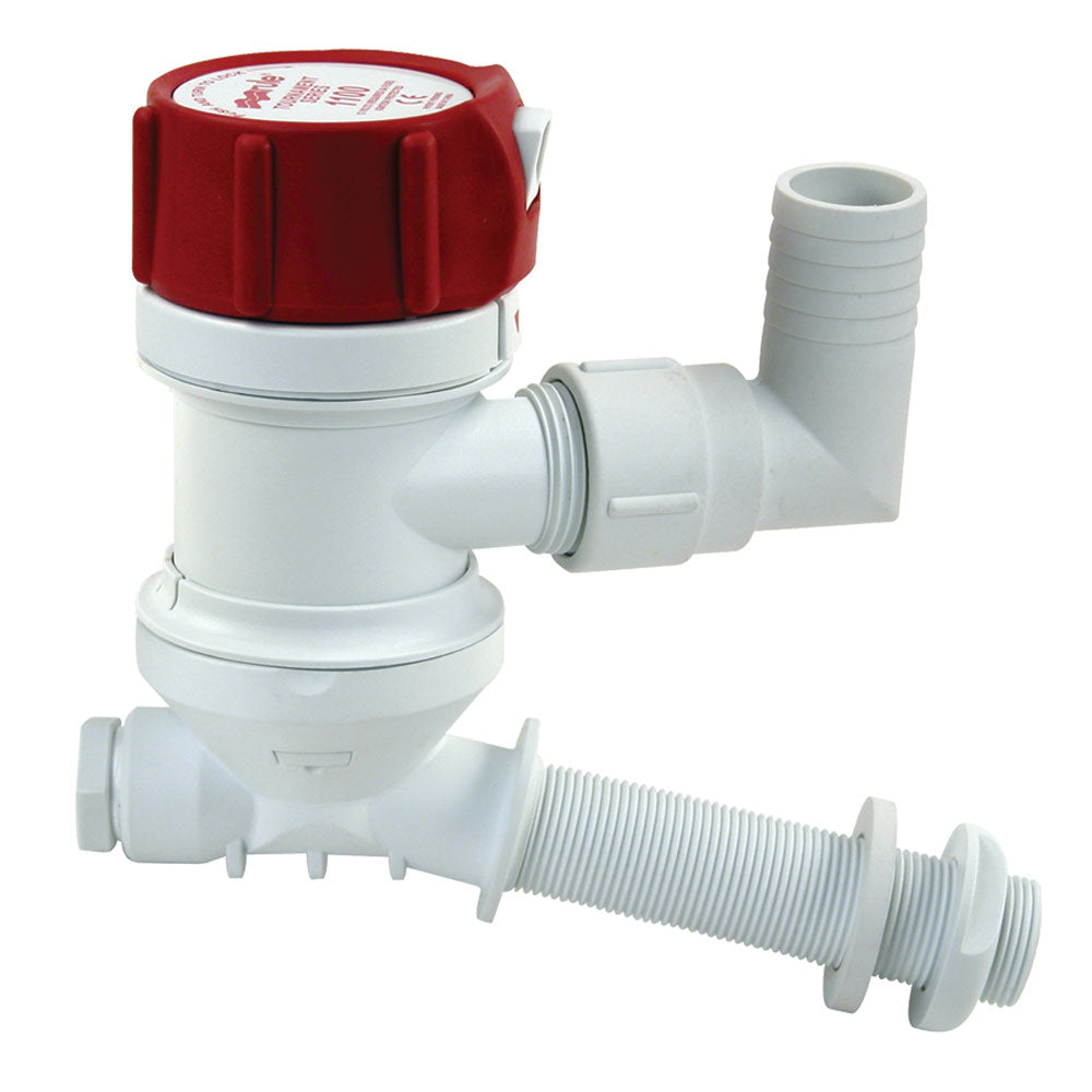 Rule "C" Tournament Series 500 GPH Livewell/Aerator w/ Angled Inlet [401C] - First Stop Marine