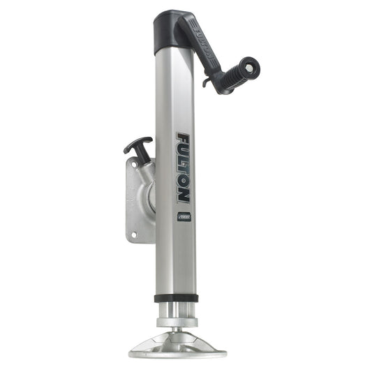 Fulton F2 Trailer Jack Bolt-On 2,000 lbs. Lift Capacity Adjustable Swivel w/Footplate [1413230134] - First Stop Marine