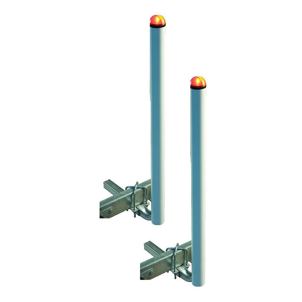 C.E. Smith 40" Post Guide-On With L.E.D. Lighted Posts [27740] - First Stop Marine