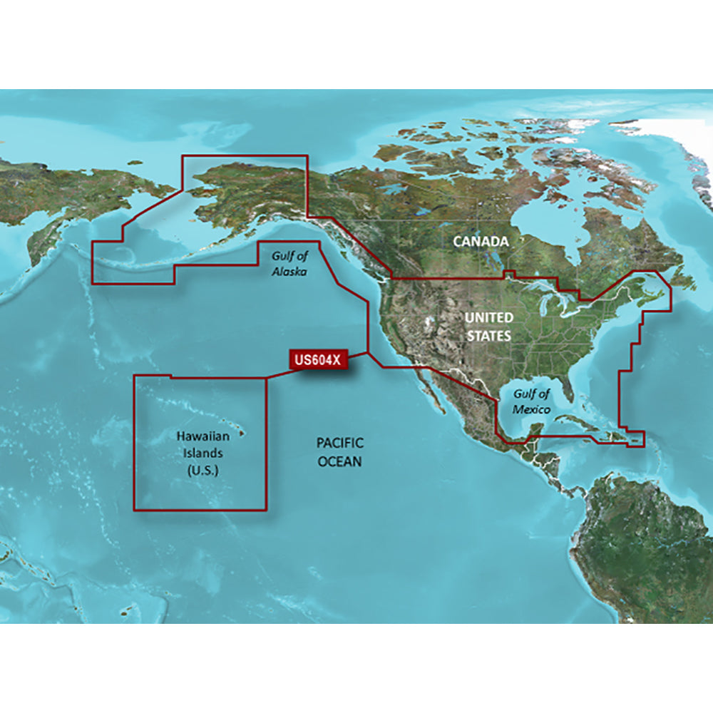 Garmin BlueChart g3 HD - HXUS604x - US All  Canadian West - microSD/SD [010-C1018-20] - First Stop Marine