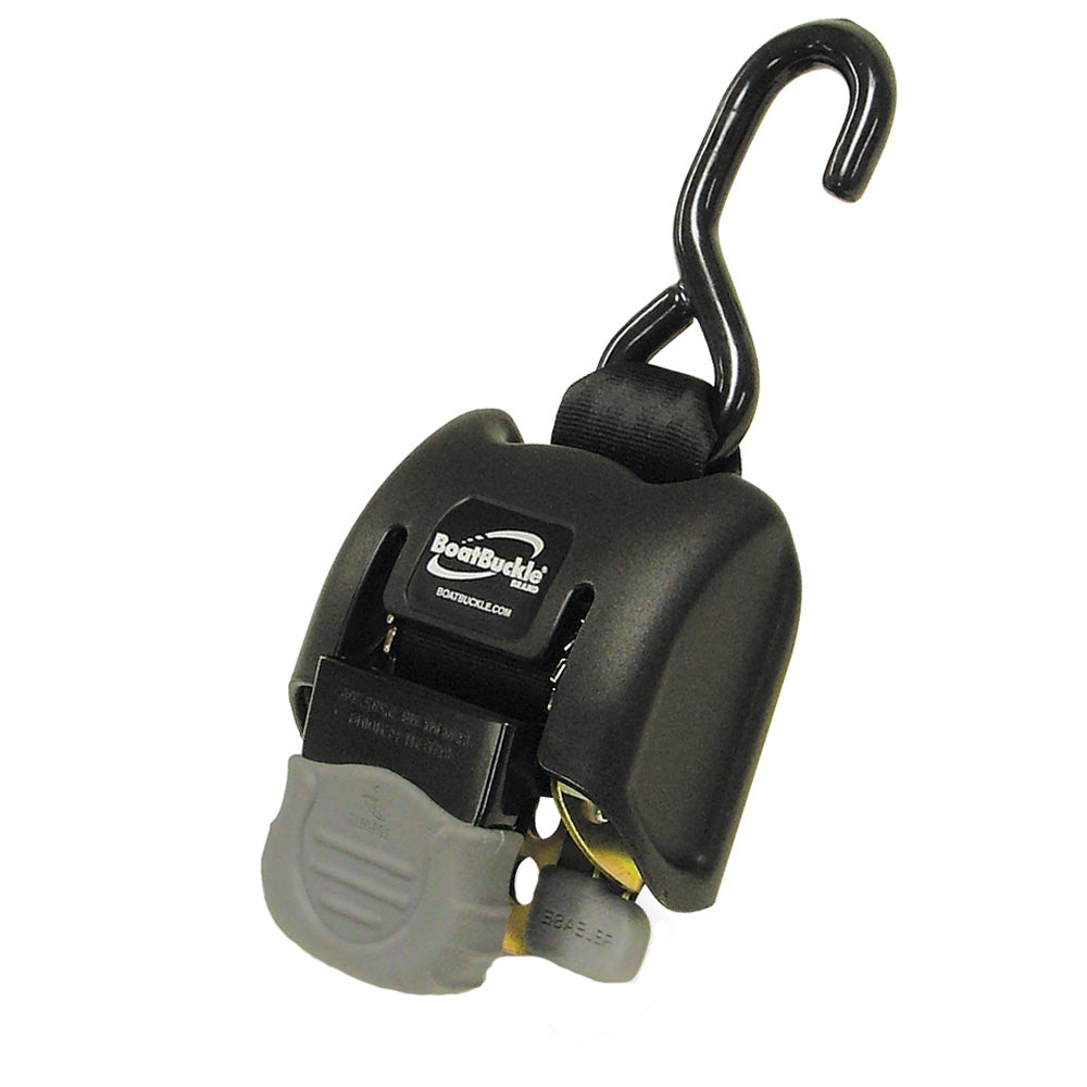 BoatBuckle G2 Retractable Transom Tie-Down - 2"-43" - Pair [F08893] - First Stop Marine