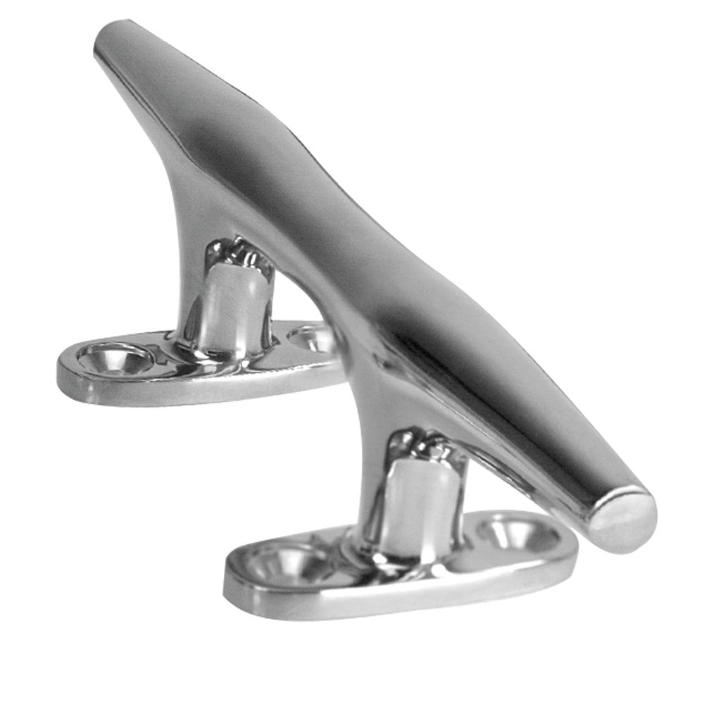 Whitecap Heavy Duty Hollow Base Stainless Steel Cleat - 8" [6110] - First Stop Marine