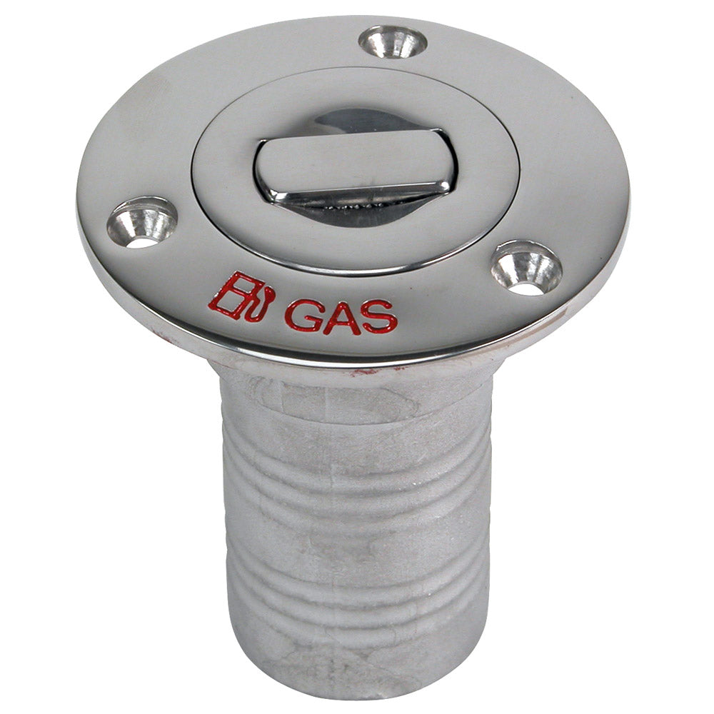 Whitecap Bluewater Push Up Deck Fill - 1-1/2" Hose - Gas [6993CBLUE] - First Stop Marine