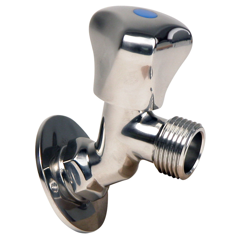 Whitecap S.S. Faucet 2-3/16" Base 3-3/16" Depth [P-2456C] - First Stop Marine