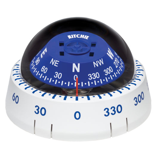 Ritchie XP-99W Kayaker Compass - Surface Mount - White [XP-99W] - First Stop Marine