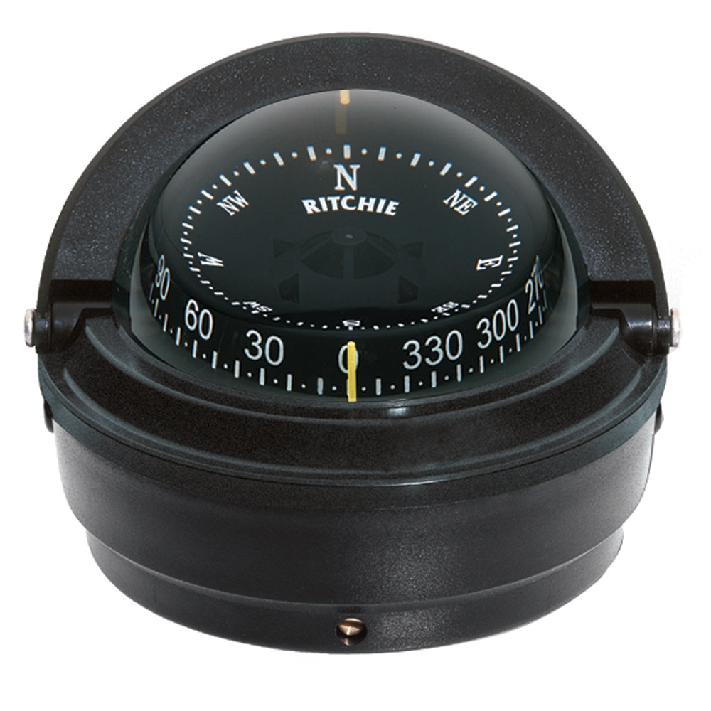 Ritchie S-87 Voyager Compass - Surface Mount - Black [S-87] - First Stop Marine