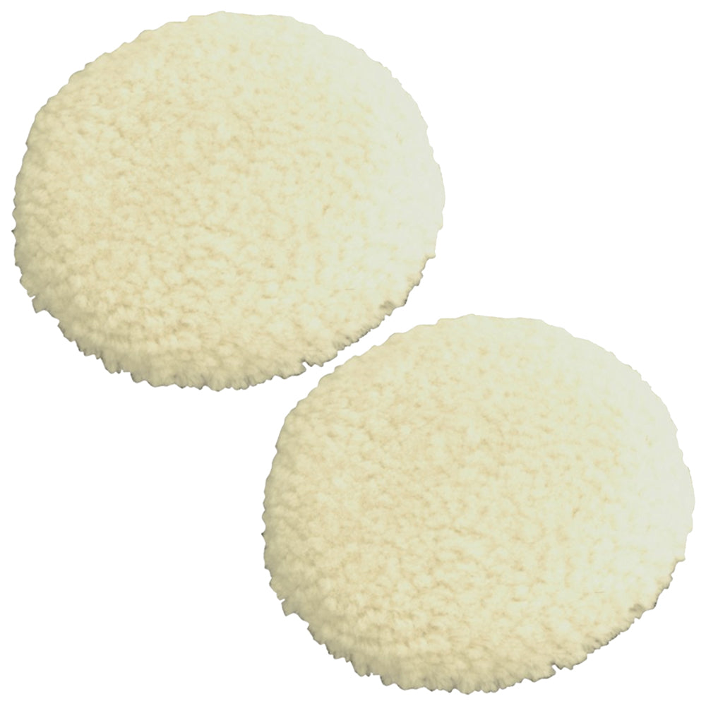 Shurhold Buff Magic Compounding Wool Pad - 2-Pack - 6.5" f/Dual Action Polisher [3151] - First Stop Marine