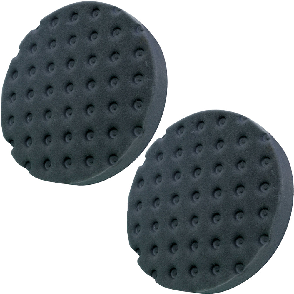 Shurhold Pro Polish Black Foam Pad - 2-Pack - 6.5" f/Dual Action Polisher [3152] - First Stop Marine