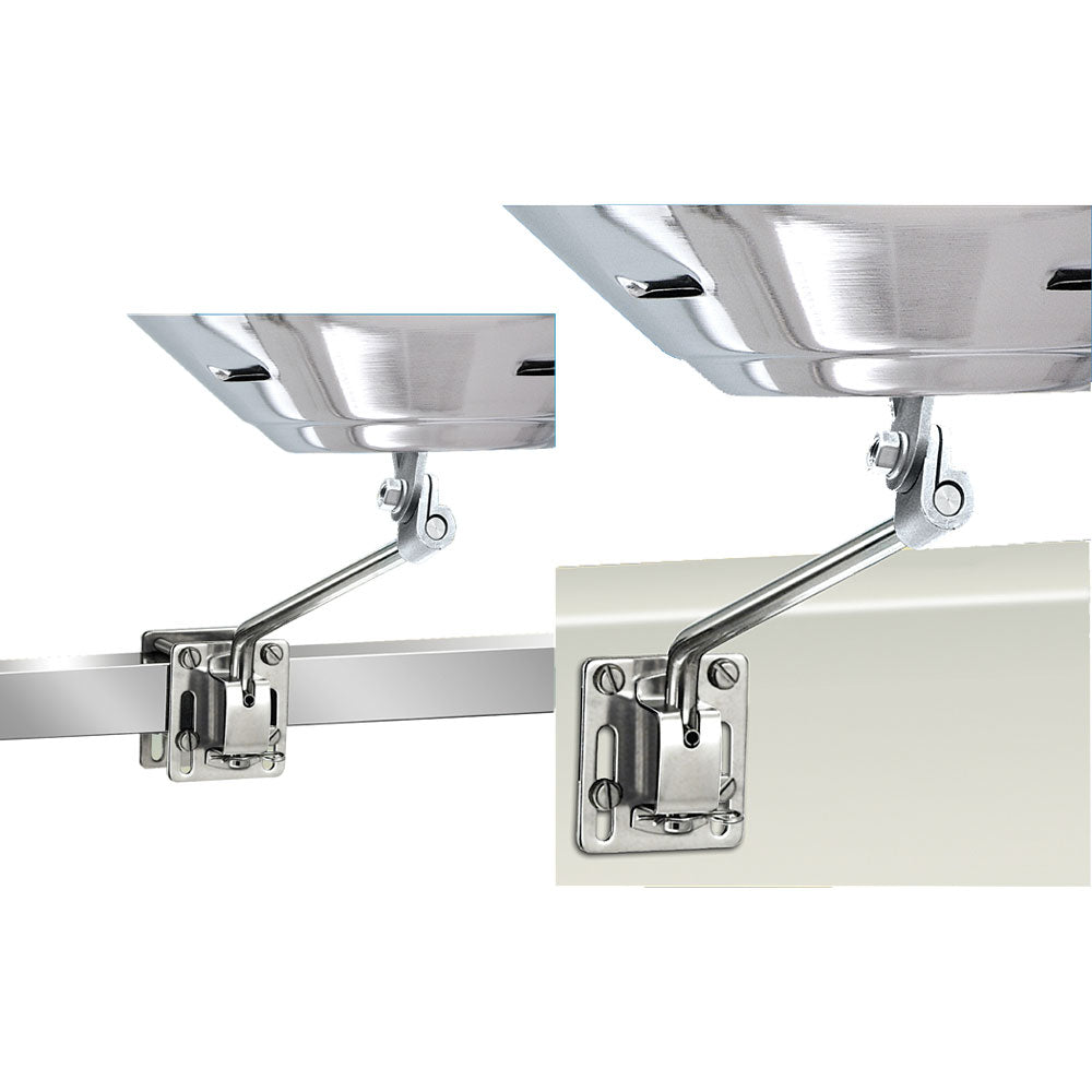 Magma Marine Kettle Bulkhead or Square/Flat Rail Mount [A10-240] - First Stop Marine