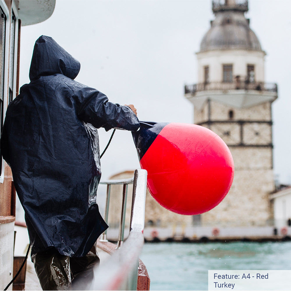 Polyform A-0 Buoy 8" Diameter - Red [A-0-RED] - First Stop Marine