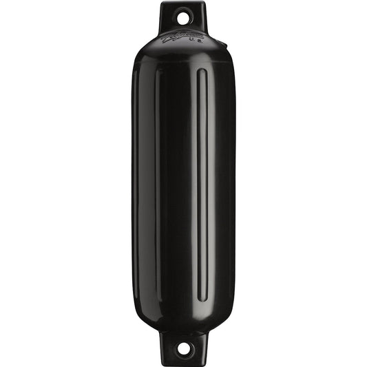 Polyform G-2 Twin Eye Fender 4.5" x 15.5" - Black [G-2-BLACK] - First Stop Marine