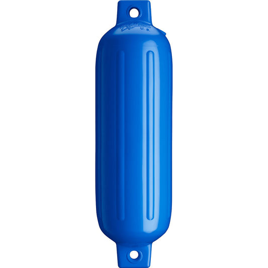 Polyform G-2 Twin Eye Fender 4.5" x 15.5" - Blue [G-2-BLUE] - First Stop Marine