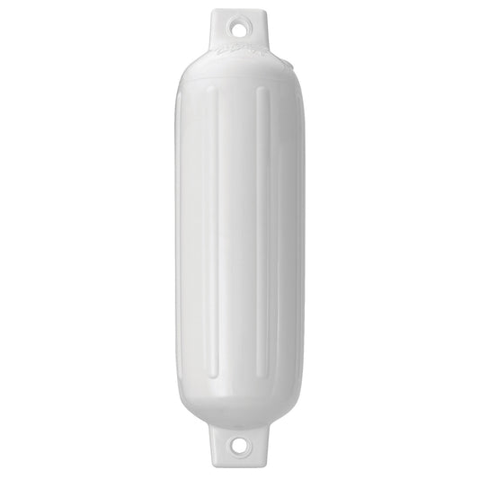 Polyform G-2 Twin Eye Fender 4.5" x 15.5" - White [G-2-WHITE] - First Stop Marine